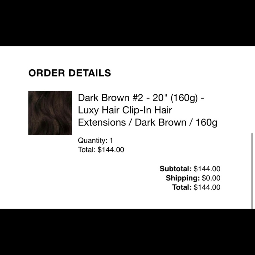 Luxy hair extensions